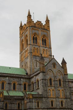 The famous Buckfast Abbey near Buckfastleigh, Devon