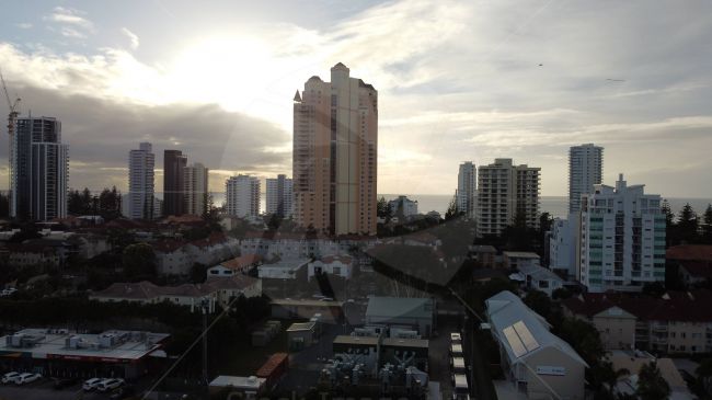 View from drone over part of Queensland Australia
