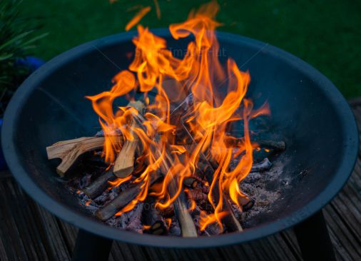 Round Open Firepit