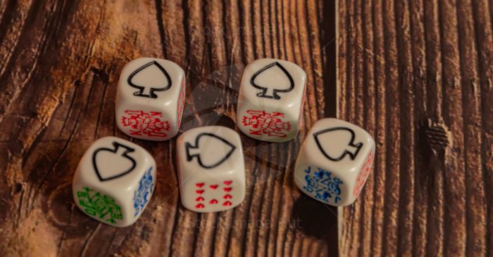 Poker Dice Aces