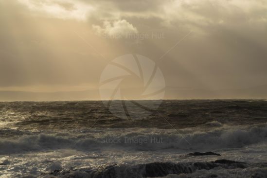 Storm Dennis arrives on the West Coast of Scotland